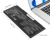 高品質富士通 Fujitsu LifeBook U7410 U7510 バッテリー交换
