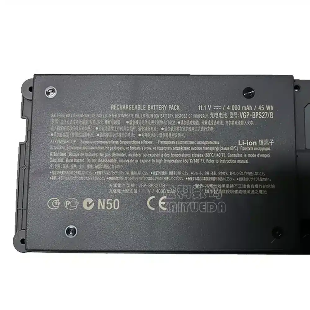 大容量 Sony VGP-BPS27 バッテリー通販