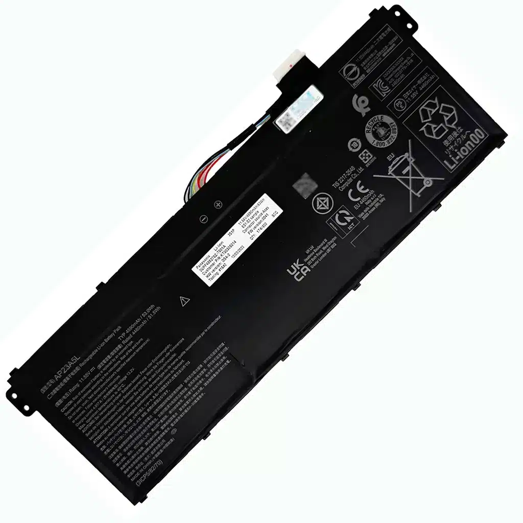 新しい エイサー Acer AP23A5L AP23A7L バッテリー 長寿命