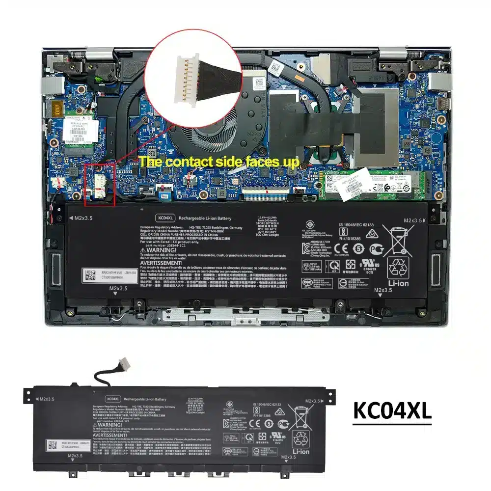 KC04XL HSTNN-DB8P HSTNN-IB8K バッテリー