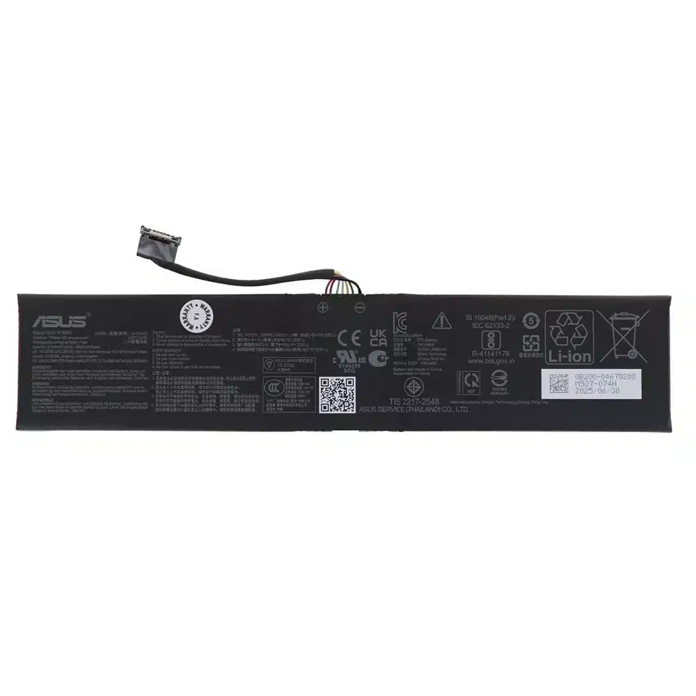 C41N2406 バッテリー ASUS ゲーミングPC ROG Xbox Ally X RC73XA バッテリーの通販
