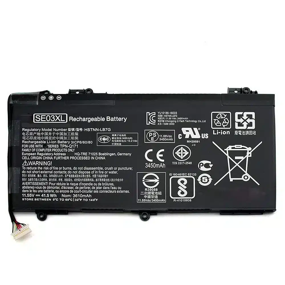 HP SE03XL バッテリー の通販