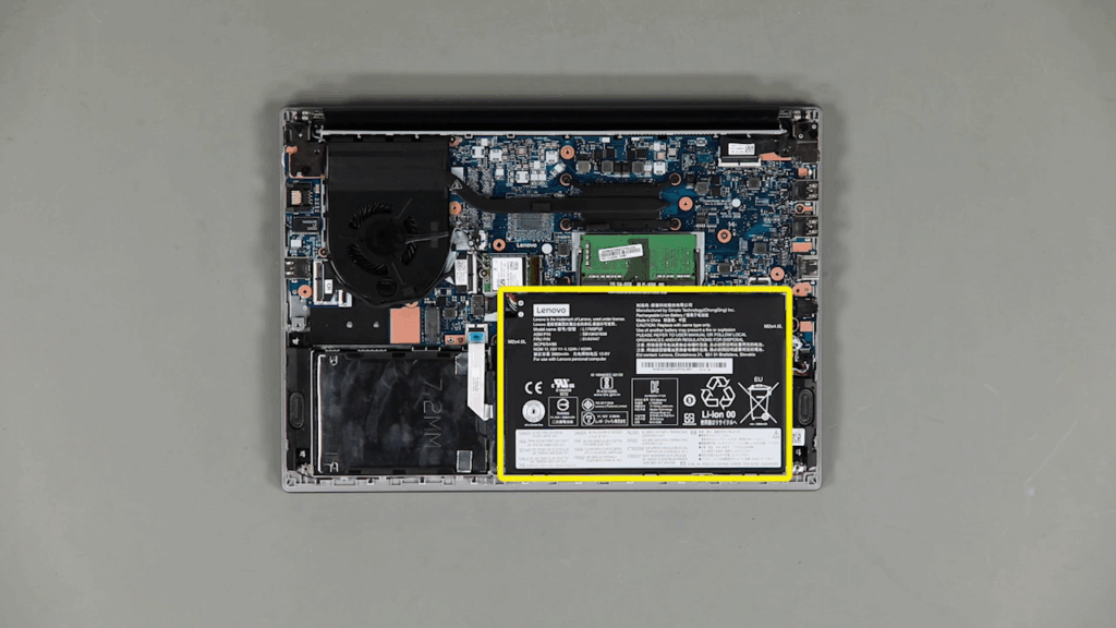 ThinkPad E14 Gen 1 内蔵バッテリー交換ガイド