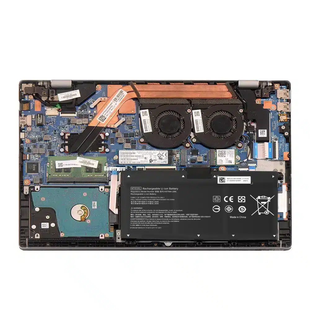 新品のHP 17-ca0000ラップトップPC バッテリー交換