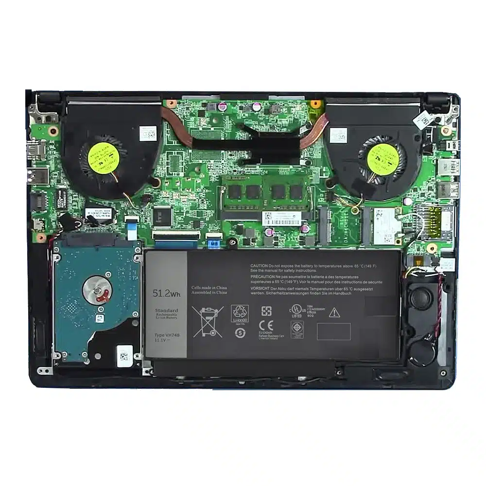 Dell VH748 バッテリー Inspiron 14 5439 Vostro 5460 5470 5560 シリーズ用