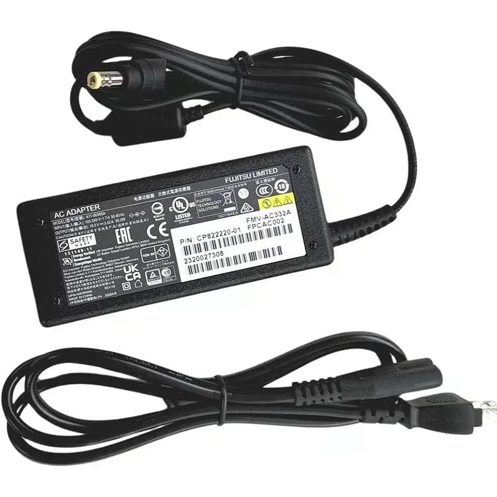 富士通 FMV-AC332 FMV-AC332A 互換ACアダプター 対応 19V 3.42A 65W
