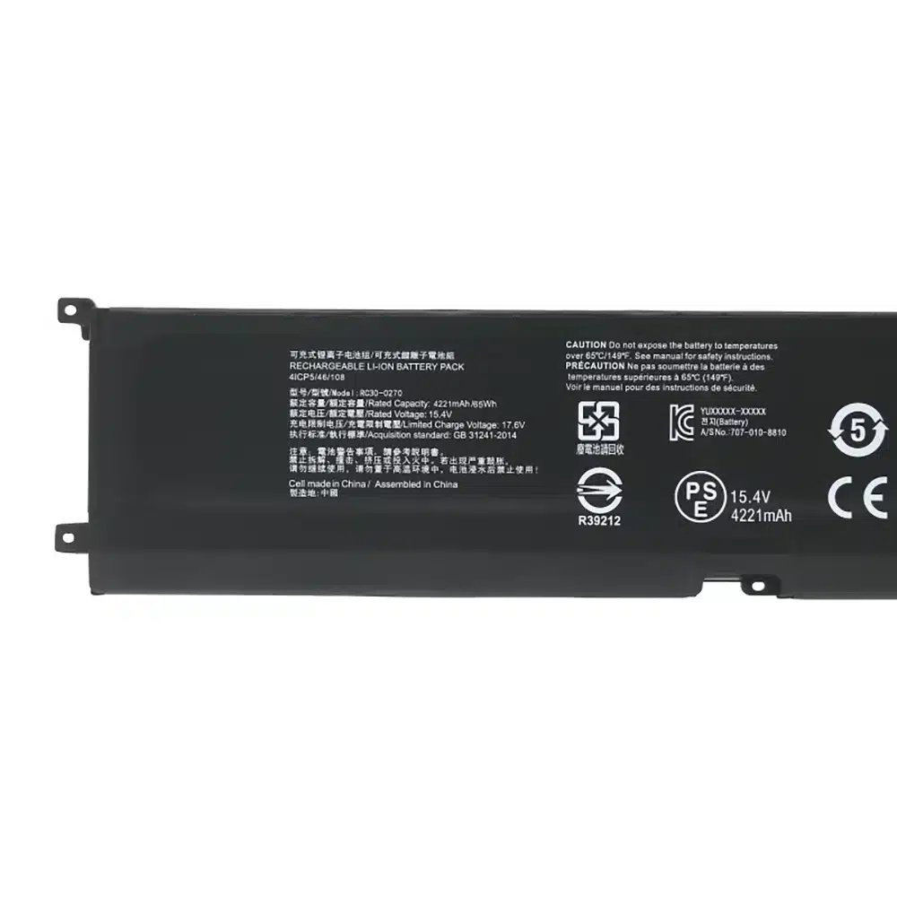 Razer RC30-0270ノートPCバッテリー交換ー低価格