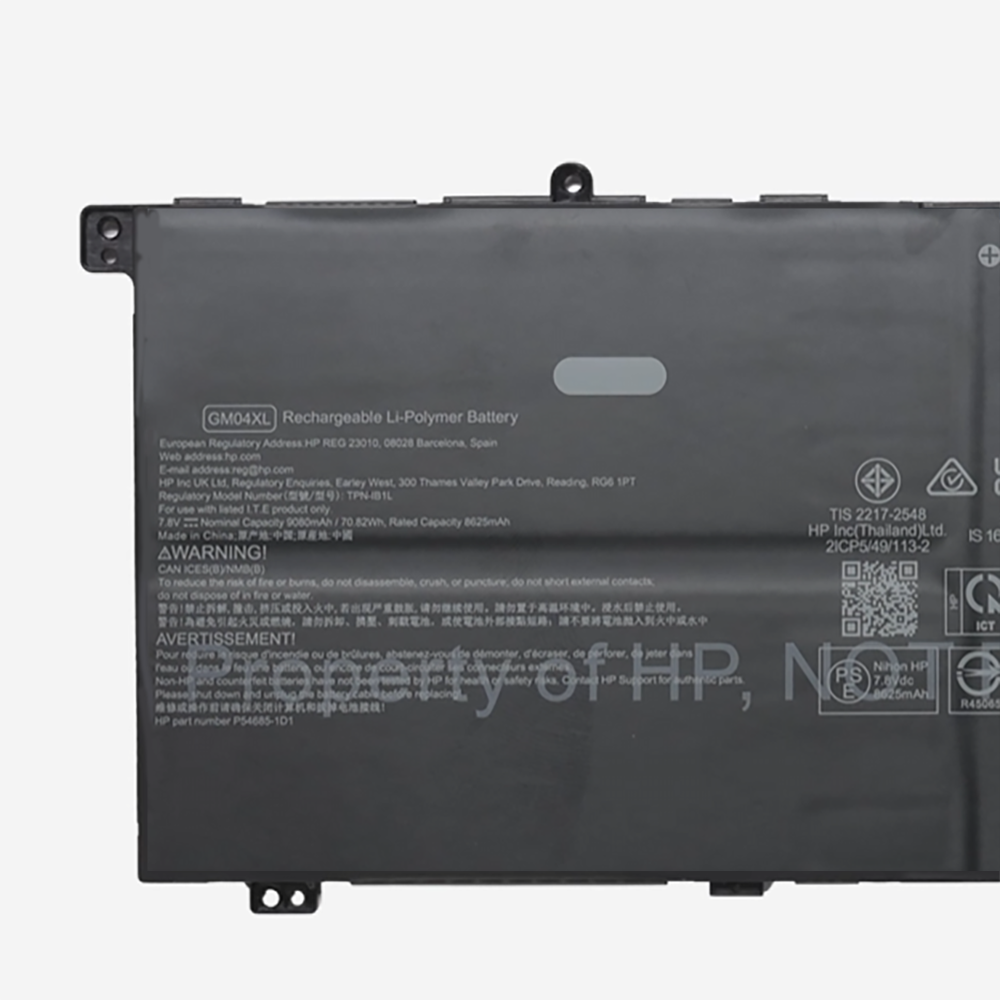 9080mAh HP GM04XLノートパソコンバッテリー