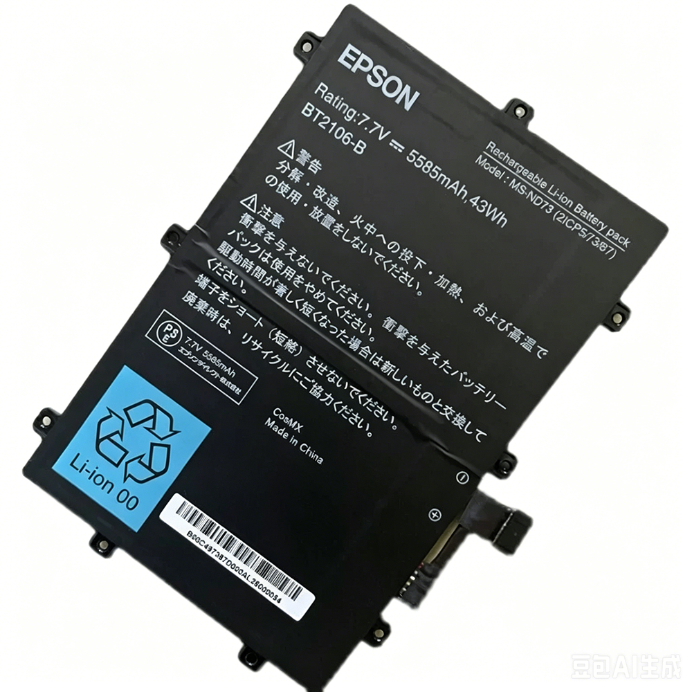 Epson BT2106-B バッテリー PSE認証