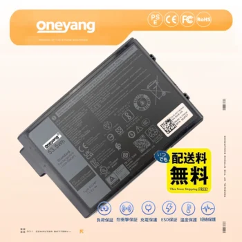 XVJNP 互換バッテリー ノート PC 用交換用リチウムイオンバッテリー 過充電・過放電保護付き