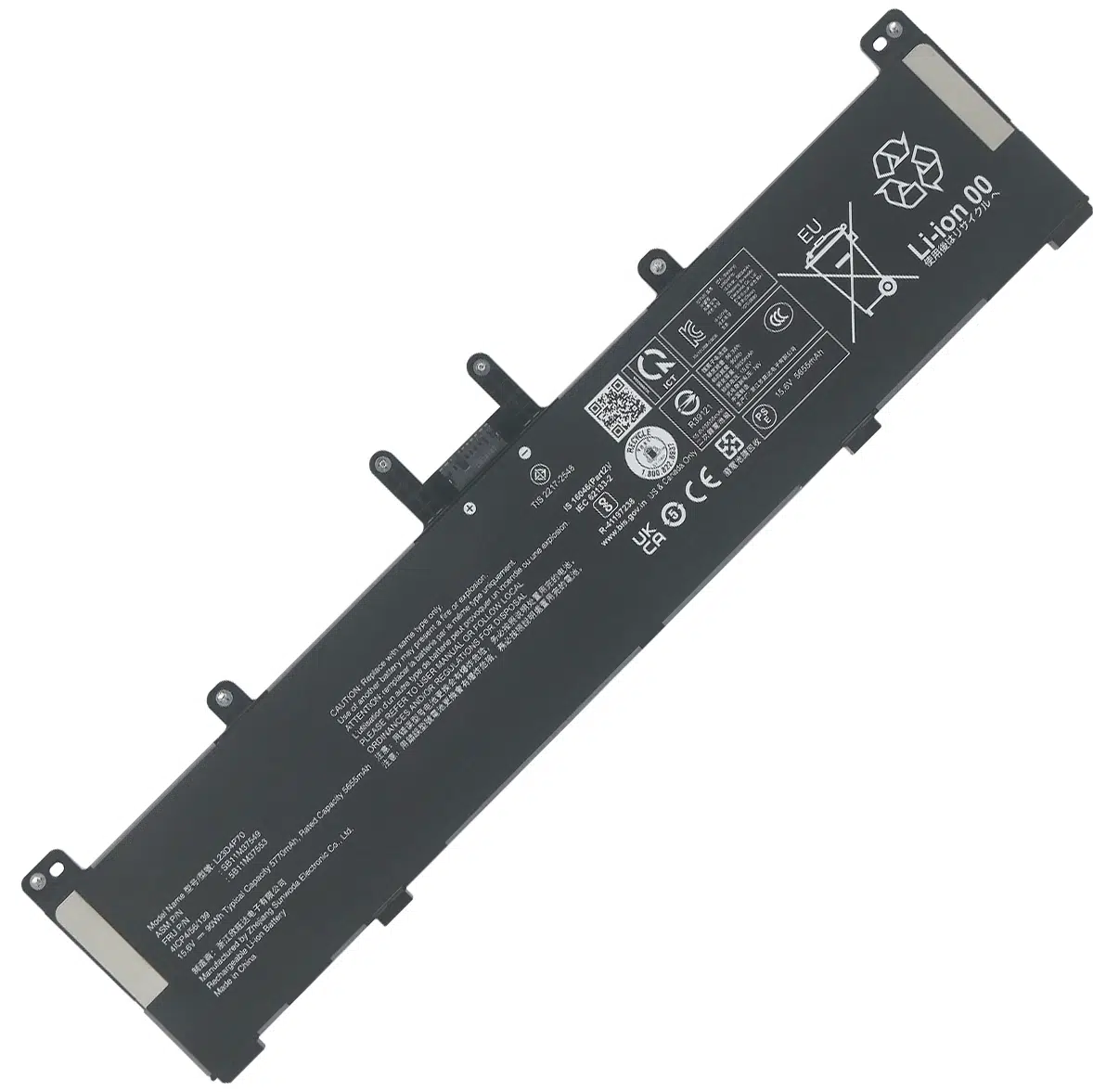 L23D4P70 バッテリー 90Wh 15.6V Lenovo ノートパソコン 交換用充電池